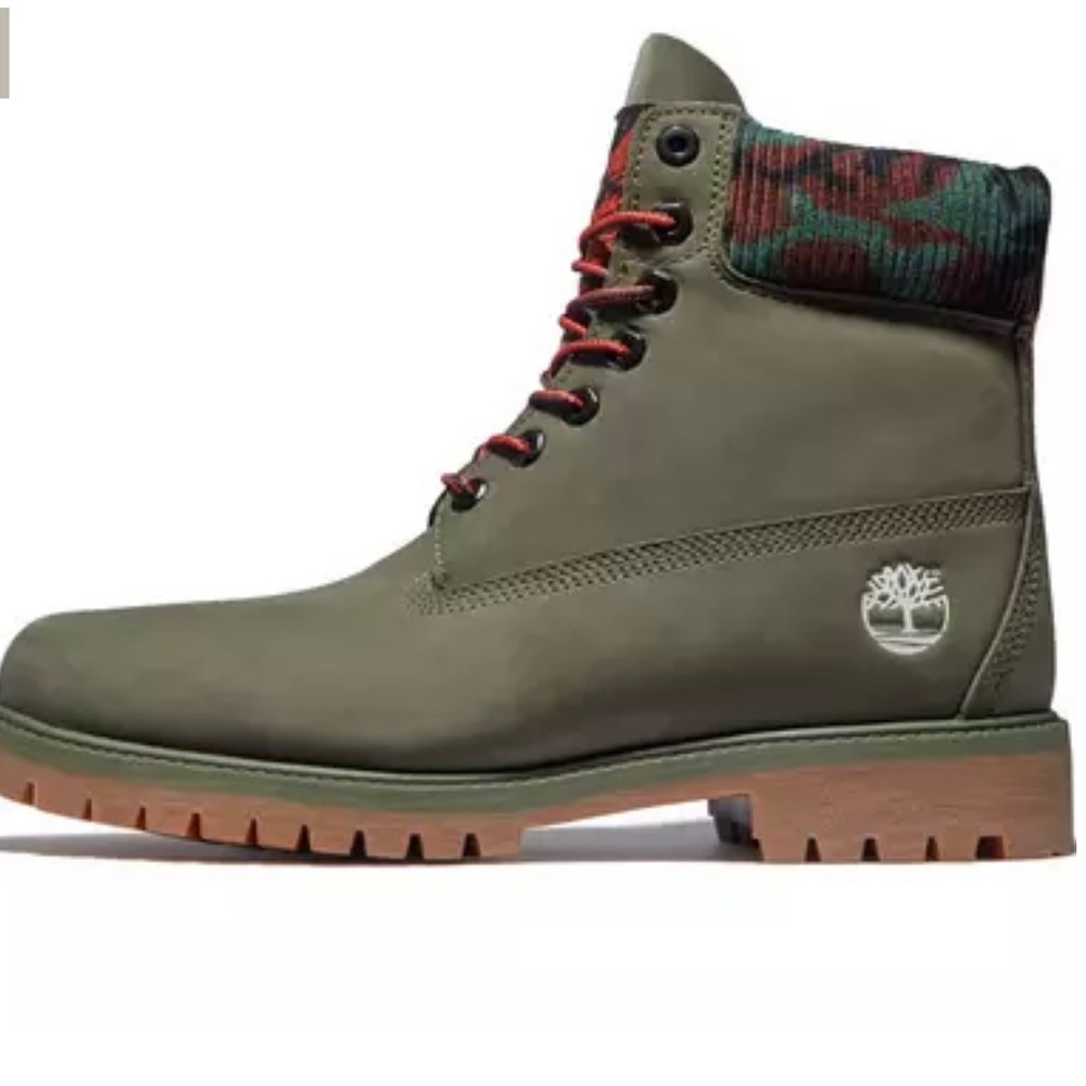 Timberland 6” Premium “Dark Green/Cameo” Men’s Boots